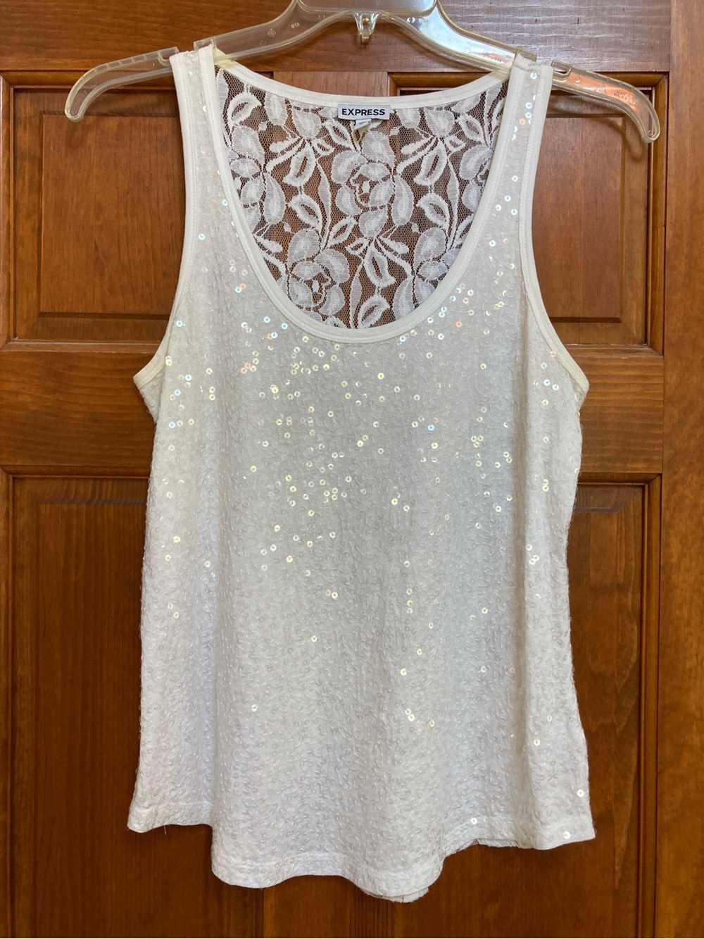 Express Sequin Tank Top